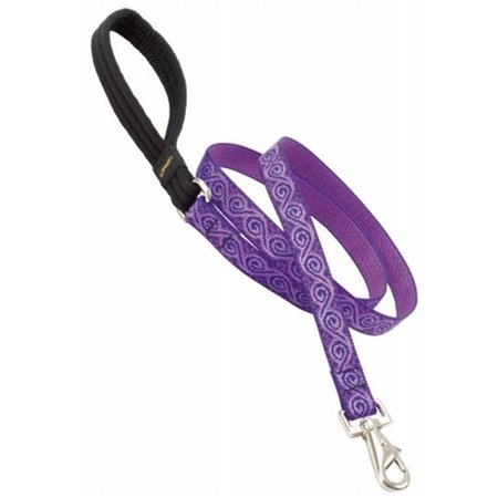 LUPINE Lupine Inc .75in. X 6 Jelly Roll Design Dog Lead  96909 96909